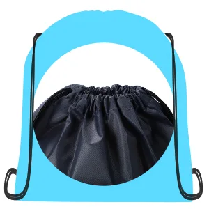 100 Pieces Drawstring Backpack Bulk Sports Drawstring Bags Gym Cinch Bag Polyester Drawstring Bag for Kids Men Women (10 Colors) - product information 3