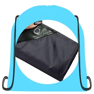 100 Pieces Drawstring Backpack Bulk Sports Drawstring Bags Gym Cinch Bag Polyester Drawstring Bag for Kids Men Women (10 Colors) - product information 5