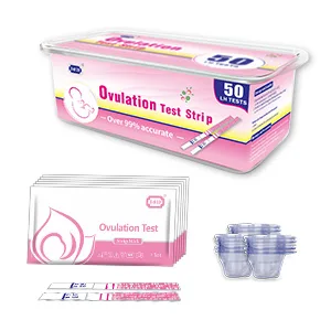 DAVID 50 Ovulation Test Strips Ovulation Predictor kit Fertility Test for Women 50 Free Urine Cup Fertility Tracker Kit Accurate Results - 50 Count LH Test - product information 10