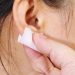 4 Pack Self Ear Piercing Gun Disposable Self Ear Piercing Gun Kit with Earring Studs Safety Ear Piercing Gun Kit Tool (LightGrey) - Step 1