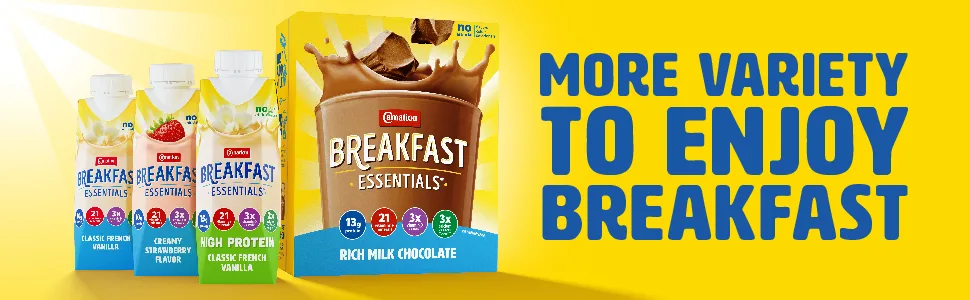 Carnation Breakfast Essentials Flavored Nutritional Drink Golden Grahams 8 FL OZ Bottle (Pack of 24) - Carnation Breakfast Essentials