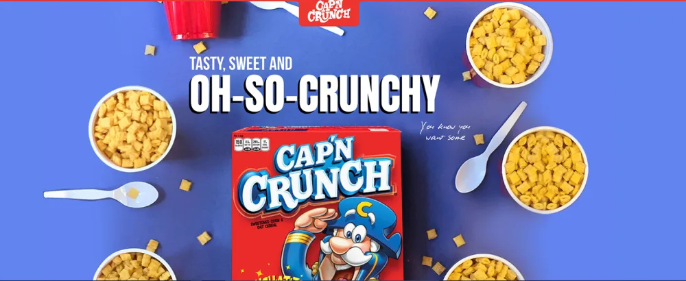 Cap'n Crunch Cereal 3 Flavor Variety Pack Large Size Boxes (4 Pack) Cap'n Crunch Cereal 3 Flavor VP (4 Pack) - product information 2
