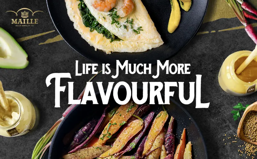 Maille Mustard Variety Pack 7 Oz 4 Count - Life is much more flavourful