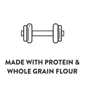Krusteaz Protein Buttermilk Pancake and Waffle Mix 15g Protein Per Serving 20 oz Boxes (Pack of 8) - Made with protein & whole grain flour