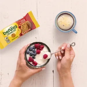 Belvita Cranberry Orange Breakfast Biscuits 6 Boxes of 5 Packs (4 Biscuits Per Pack) Cranberry Orange Biscuit - image