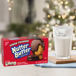 Nutter Butter Chocolate Fudge Cookies 12 - 7.9 ounce Packages chocolate peanut butter 12 Count (Pack of 1) - image