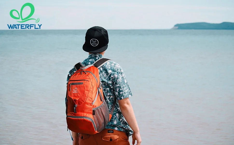 WATERFLY Small Lightweight Packable Backpack: 20l Ultra Light Foldable Travel Hiking Camping Daypack Day Pack for Man Woman A-teal Blue - WATERFLY small lightweight packable backpack 20l ultra light foldable travel hiking daypack camping