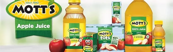 Mott's 100% Apple White Grape Juice 8 fl oz bottles (Pack of 24) Apple White Grape 8 Fl Oz (Pack of 24) - motts juice