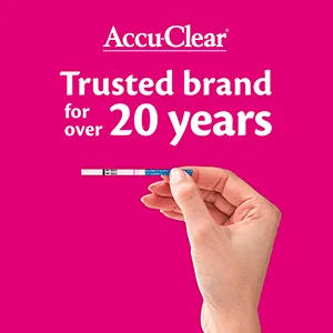 Accu-Clear Ovulation Test Strips Predictor Kit Over 99 Accurate1 LH 50 Count Ovulation Tests - 50 Count - Accu-Clear Ovulation Test Strips (50ct)