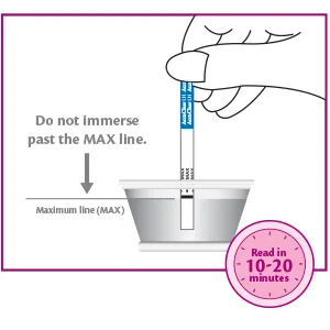 Accu-Clear Ovulation Test Strips Predictor Kit Over 99 Accurate1 LH 50 Count Ovulation Tests - 50 Count - Accu-Clear Ovulation Test Strips