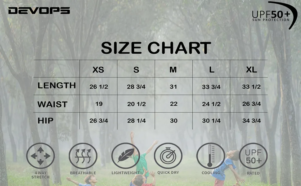 DEVOPS Boys 2 3 Pack UPF 50+ Compression Tights Sport Leggings Baselayer Pants Small #2(2pack) Black / Navy - product information 3