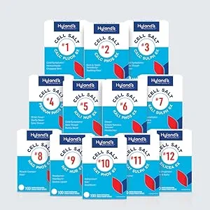 Hyland's Bioplasma Cell Salts Tablets (2 Pack) Naturals Natural Combination of All 12 Cell Salts (100 Count) 2 Pack - Cell Salts