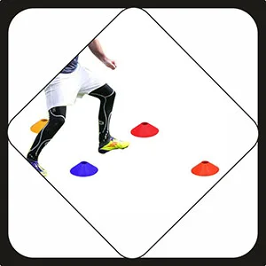 GSI Mini Cones for Sports | Pack of 40 | Comes with Shoulder Strap | for Agility Training Drills - product information 6