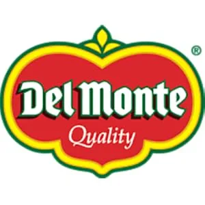DEL MONTE DELUXE GOLD Pineapple Chunks in 100% Pineapple Juice Canned Fruit 12 Pack 20 oz Can - Del Monte Logo