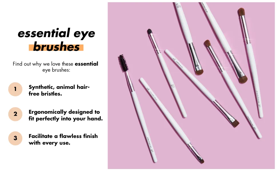 e.l.f. Concealer Brush for Precision Application Synthetic (Pack of 6) - product information 2