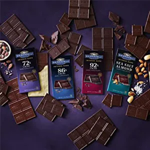 GHIRARDELLI Intense Dark Chocolate Squares 60% Cacao 4.1 Oz Bag (Pack of 6) 60% Cacao Evening Dream - image