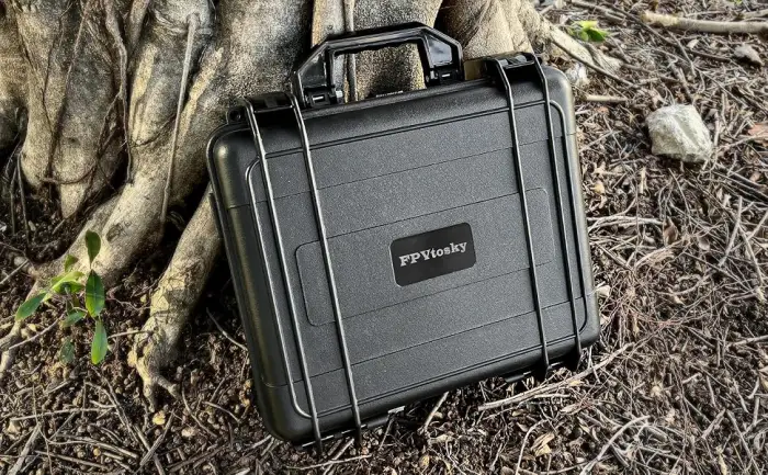 FPVtosky Hard Case for DJI Mini 3 Pro Waterproof DJI Mini 3 Pro Case Fits DJI RC & RC-N1 Free Props Strap and MicroSD Card Case Included Case Only Medium - FPVtosky Safety DJI Mini 3 Pro Hard Case