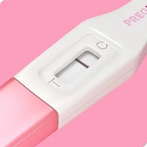 Pregmate 10 Pregnancy Midstream Test Kit (10 Count) - Negative result: One line means the test is negative and you