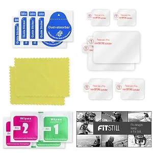  6 PCS FitStill Screen Protector for GoPro Hero 8 Black Ultra Clear Tempered Glass Screen Protector + Tempered Glass Lens Protector + Small Display Film- 2 Packs - gopro hero 8