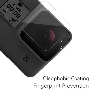  6 PCS FitStill Screen Protector for GoPro Hero 8 Black Ultra Clear Tempered Glass Screen Protector + Tempered Glass Lens Protector + Small Display Film- 2 Packs - gopro hero 8 black