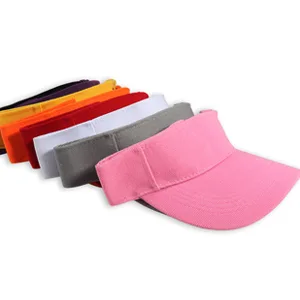 Ultrafun Unisex Sports Sun Visor Adjustable UV Protection Sun Hat Cap for Beach Pool Golf Tennis 12pack-black - product information 3