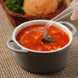 Clear Plastic Forks Heavy Duty Disposable Forks for Party Supply Pack of 80 - disposable spoons
