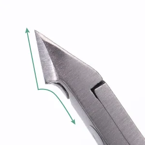 3 Packs Stainless Steel Cuticle Remover Manicure Tools Cuticle Trimmer Scissors Durable Manicure Tools Cuticle Clippers for Fingernails and Toenails (Sliver) Silver - product information 4