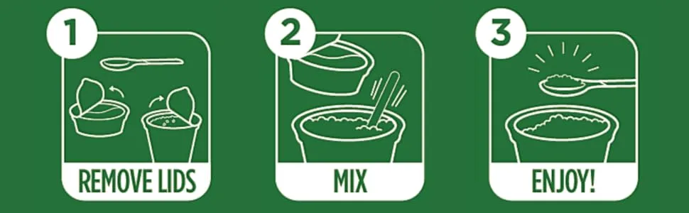 Kitchen & Love Cauliflower Peruvian Vegetable Ceviche Ready to Eat Shelf Stable Non Gmo Gluten & Dairy Free Vegan Vegetarian 7.9 Oz 6 Pack - directions instructions easy steps 1 remove lids 2 mix stir 3 enjoy