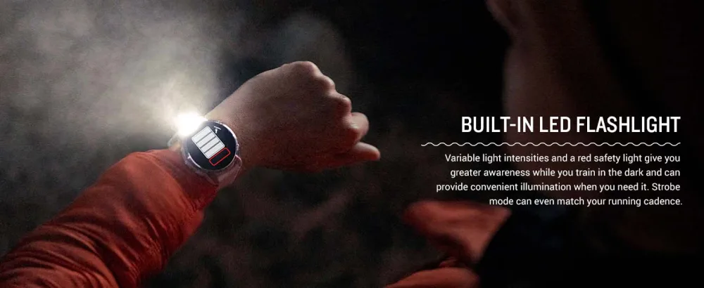 Wearable4U Garmin Epix Pro Gen 2 Sapphire Smart watch - 51 mm - Titanium & Whitestone And Wearable4U Gift Bundle - flashlight
