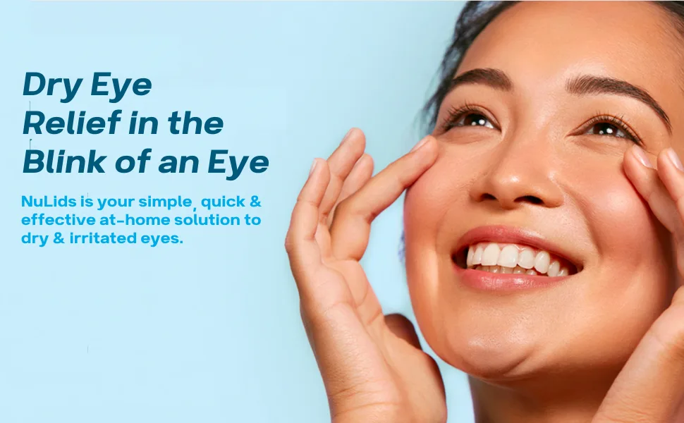 NuLids Soft Tips 30 Day Supply Disposable Single - dry eye relief, eye drops, eye iirritation red eye drops dry eye treatment eye lid gel eye tips
