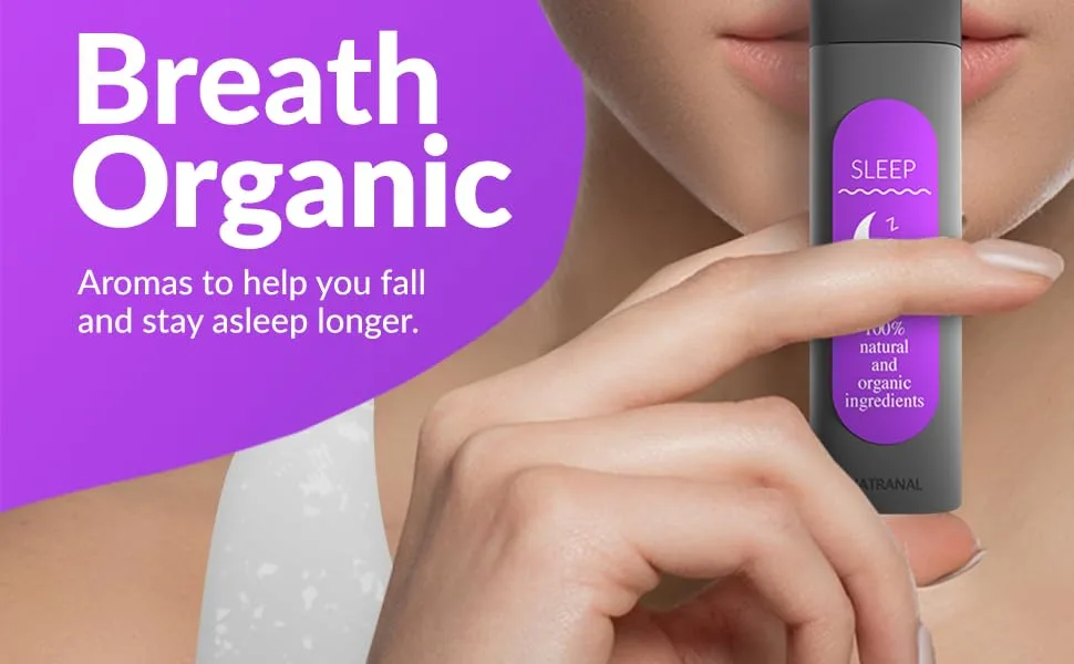 Natranal Sleep Nasal Inhaler Stick Natural Delicious Aromas Organic Ingredients For Aromatherapy Made in USA 1 Pack - sleep 2