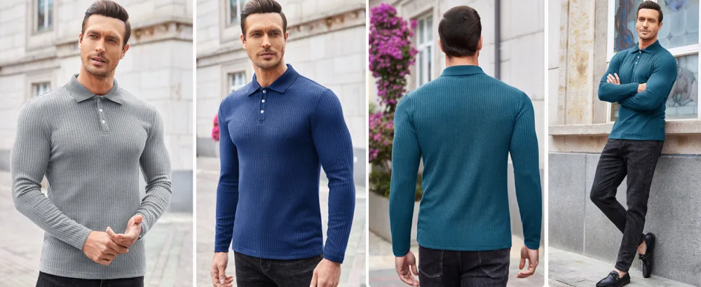 COOFANDY Men's Stretch Muscle Tshirts -  Medium - product information 22
