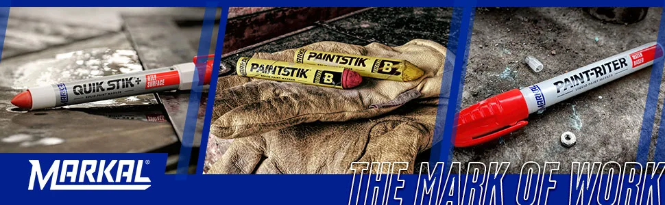 Markal 96270 - Markal PRO - Carpenter Mechanical Pencil with 1 Graphite Lead - construction metal welding markall markal pro 96270 refills silver-streak