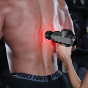 Kelices Massage Gun Deep Tissue Percussion Handheld Body Back Muscle Massager with 8 Massage Heads and LCD Touch Screen for Athletes - back massager