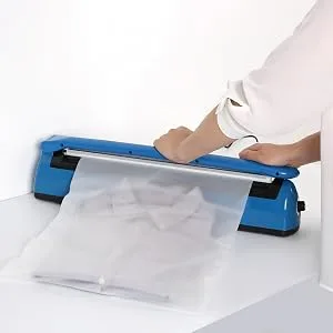 Impulse Heat Sealer Machine Manual Bags, 12 Inch, for Sealing Plastic/PE PP Bags with Extra Replace Element Grip - vimi sealing machine