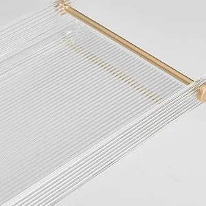 Bathtub Tray Acrylic Bath Tray Bathtub Caddy Non Slip Bath Tub Tray Table with Gold Brushed Handles - HE7858G-7