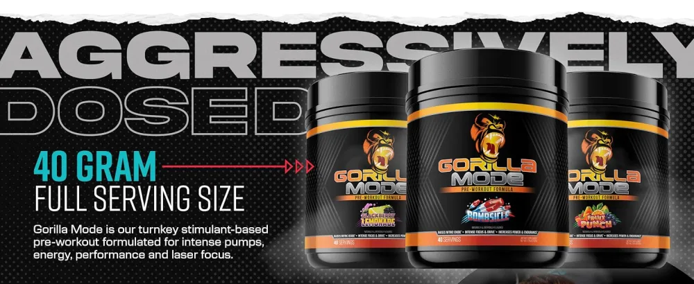 Gorilla Mode Pre Workout - Gorilla Mode