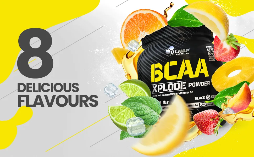 Olimp Labs Cola BCAA Xplode Recovery and Energy Supplement Powder 500g - BCAA Xplode 500g - Header 2
