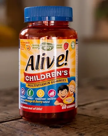 Alive! Women's Energy Multivitamins - 60 chewable Gummies - alive children