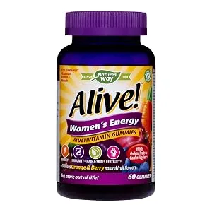 Alive! Women's Energy Multivitamins - 60 chewable Gummies - Alive! Women