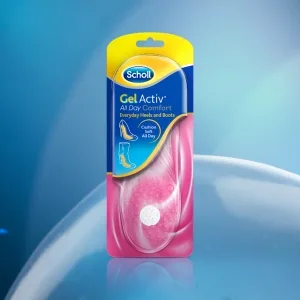 Scholl Gel Activ Everyday Heels Insoles One Size Fits All - scholl