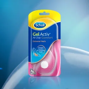 Scholl Gel Activ Everyday Heels Insoles One Size Fits All - scholl