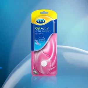 Scholl Gel Activ Everyday Heels Insoles One Size Fits All - scholl