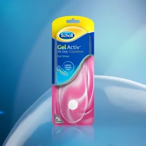 Scholl Gel Activ Everyday Heels Insoles One Size Fits All - scholl
