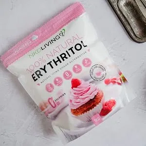 NKD Living Powdered Erythritol - Zero Calorie Icing Sugar 1kg (2.2 lb) 1 kg (Pack of 1) - powdered 1