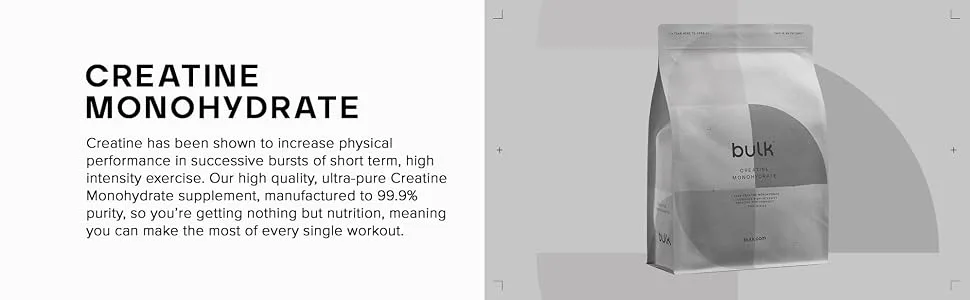Bulk Creatine Monohydrate Powder Apple and Lime 500 g Packaging May Vary 100 Servings (Pack of 1) - bulk