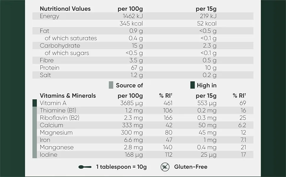Naturya Organic Spirulina Powder 100g - spirulina powder