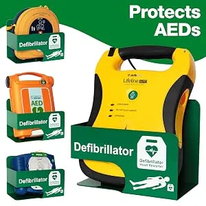 HypaGuard AED Defib Wall Bracket Empty - Defib Wall Bracket
