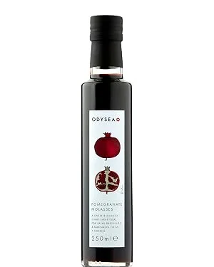Odysea Pomegranate Molasses Glass Bottle 250 ml - pomegranate molasses
