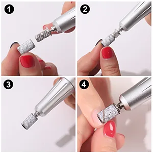 BNG 150 Grit Sanding Bands 100PCS Electric Nail Drill Bits Professional Manicure Pedicure File Replacement #150 - product information 21